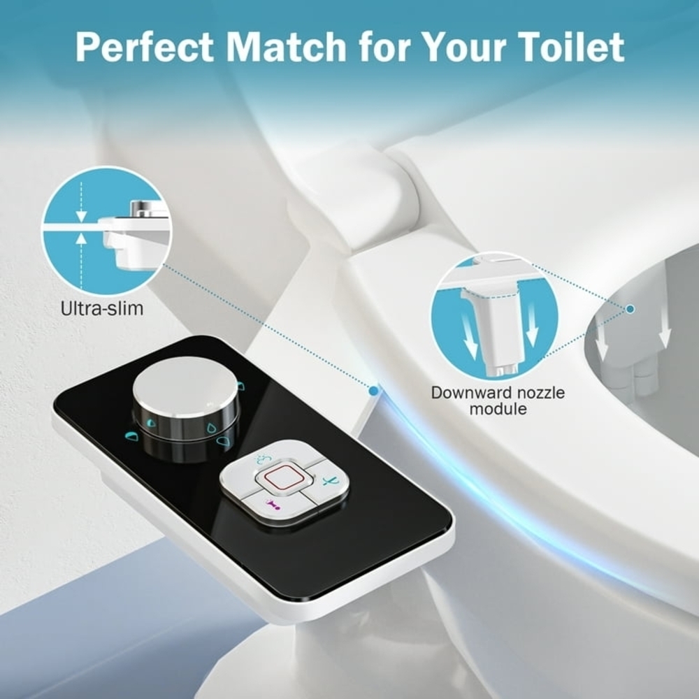 Samodra Bidet Attachment with Control Dial